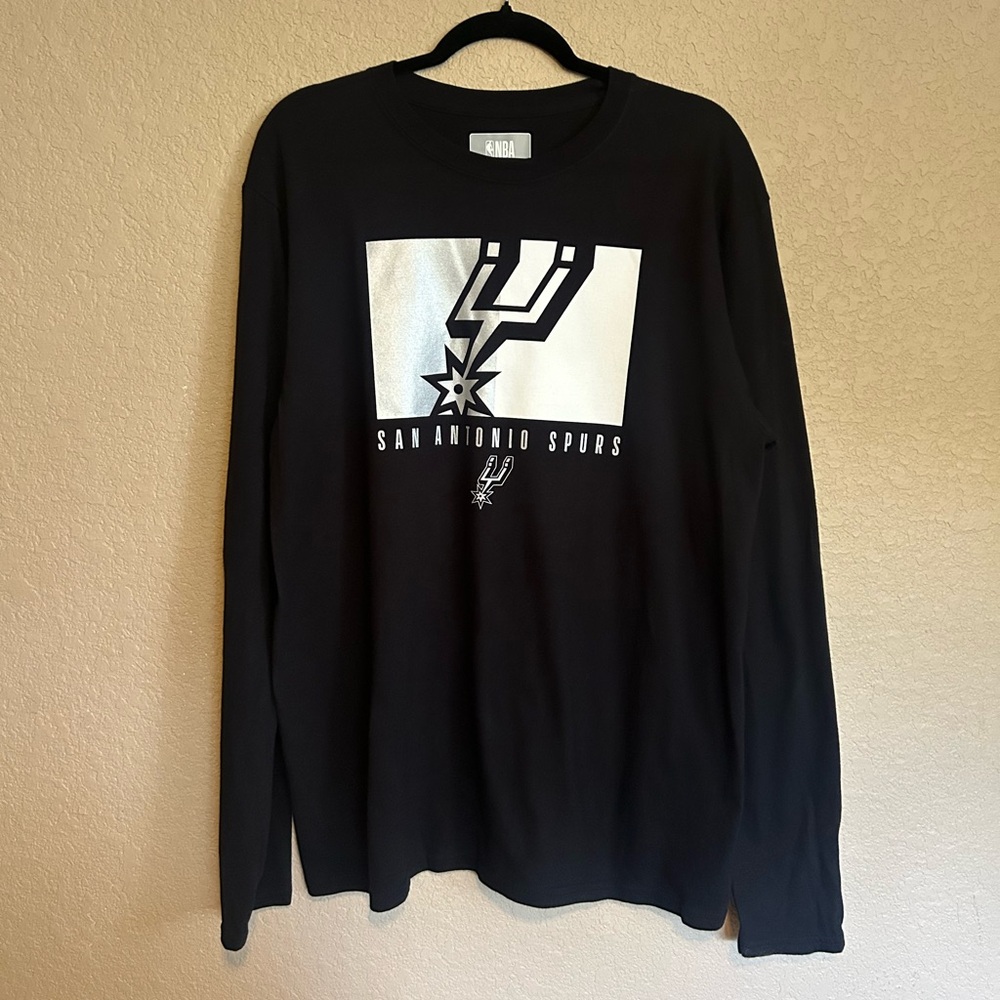 San Antonio Spurs Men’s Long Sleeve Tee Size L